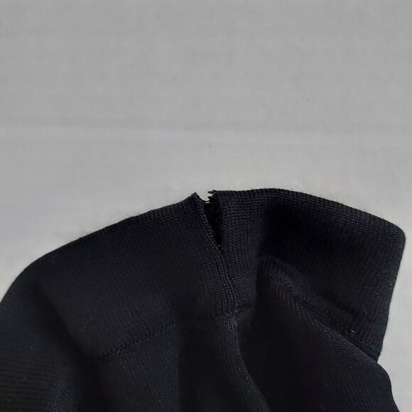 Exclusively Misook Straight Leg Pull On Black Pants Size XL - Picture 5 of 8